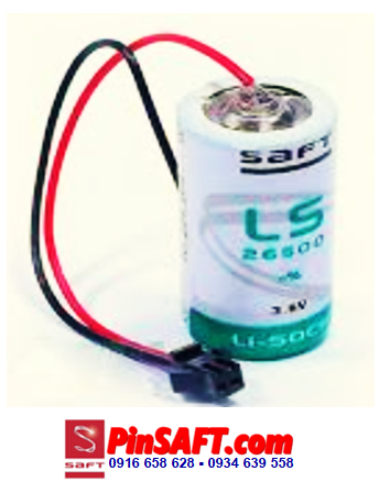 LS26500, Pin saft LS26500 lithium 3.6v size C 7500mAh Made in FRance 